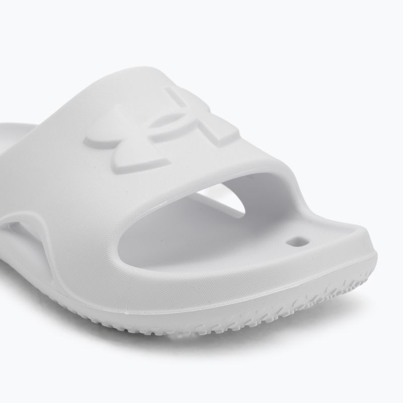 Мъжки чехли Under Armour Locker V Slide white/white/white 7