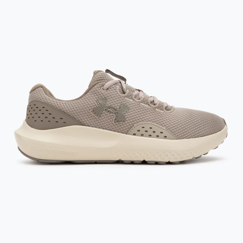 Мъжки маратонки за бягане Under Armour Charged Surge 4 timberwolf taupe/taupe dusk/taupe dusk 2