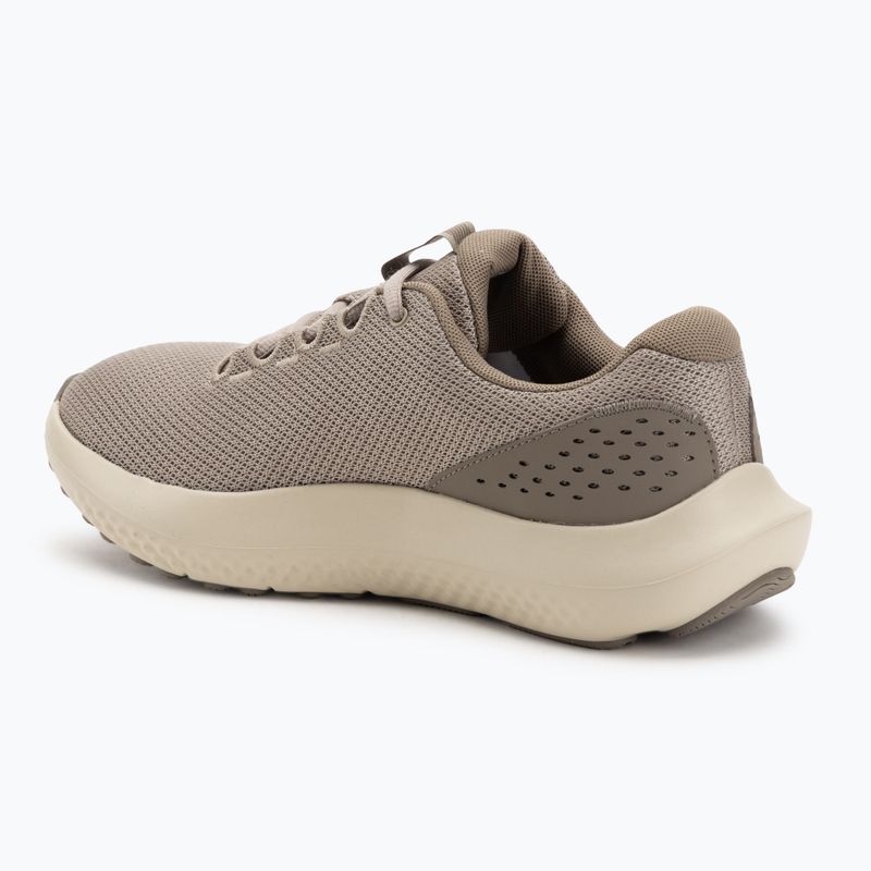 Мъжки маратонки за бягане Under Armour Charged Surge 4 timberwolf taupe/taupe dusk/taupe dusk 3