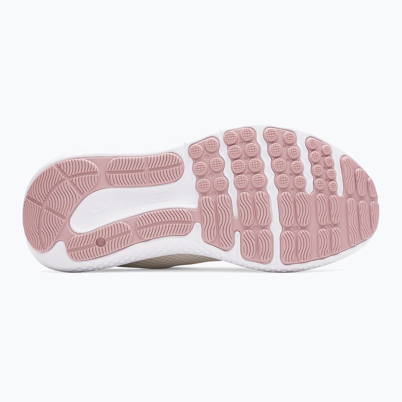 Дамски маратонки за бягане Under Armour Charged Surge 4 summit white/tourmaline pink/metallic tourmaline pink 3