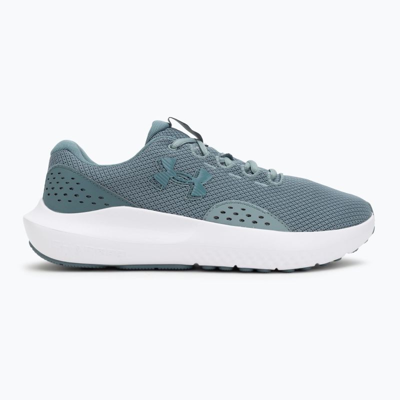 Мъжки маратонки за бягане Under Armour Charged Surge 4 serpentine/jasper blue/jasper blue 2