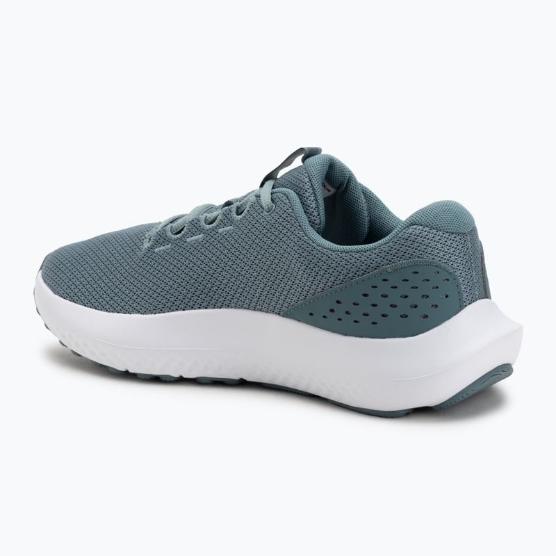 Мъжки маратонки за бягане Under Armour Charged Surge 4 serpentine/jasper blue/jasper blue 3