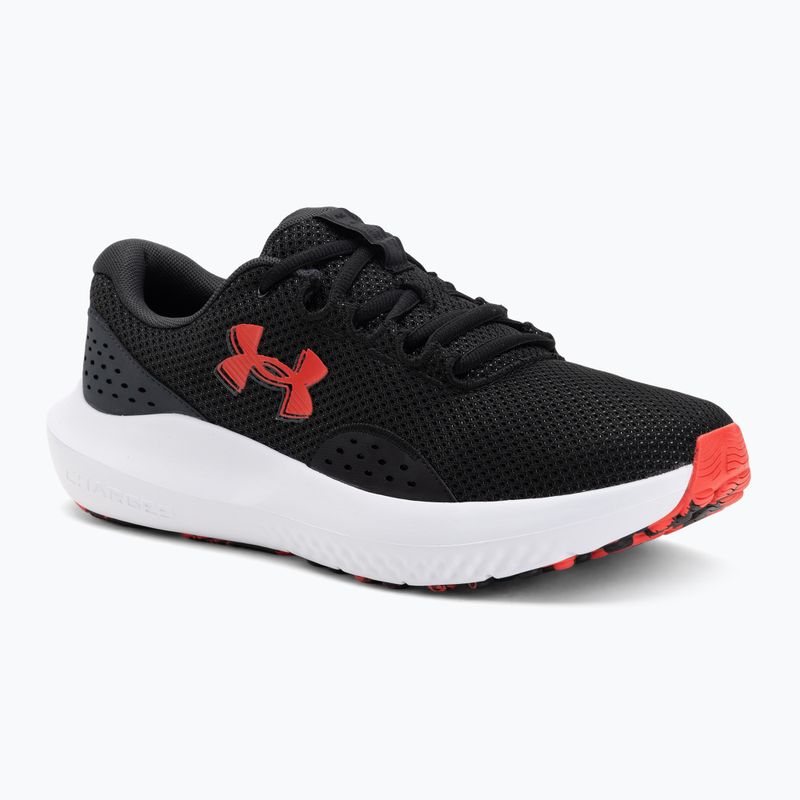 Мъжки обувки за бягане Under Armour Charged Surge 4 black/anthracite/racer red