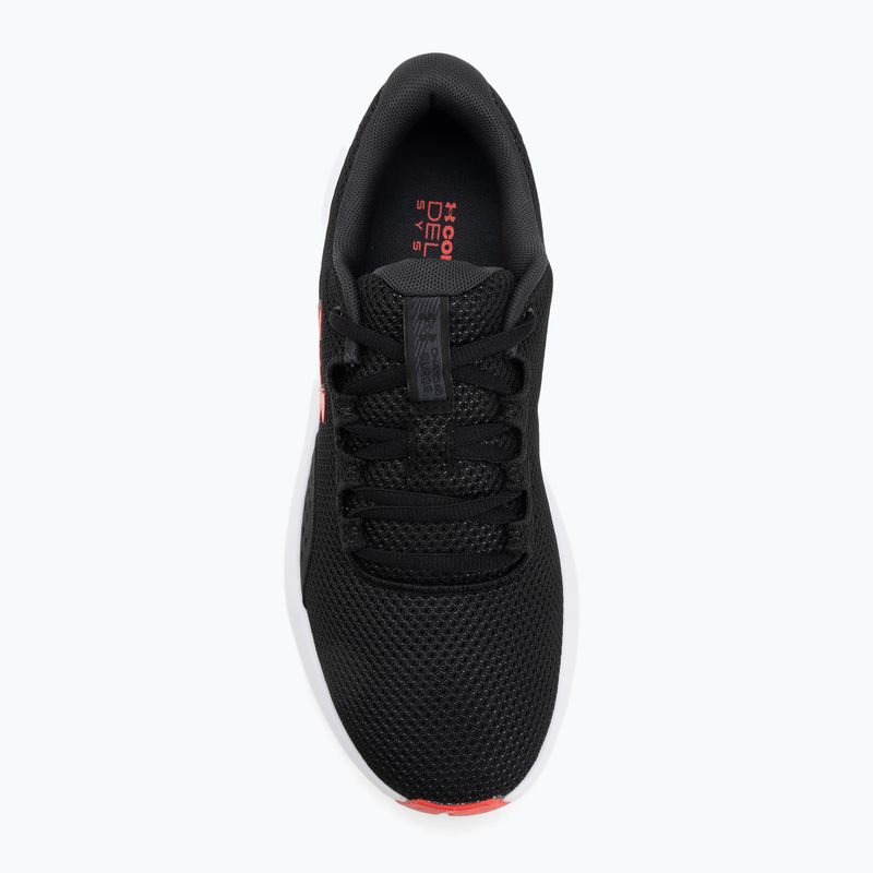 Мъжки маратонки за бягане Under Armour Charged Surge 4 black/anthracite/racer red 5
