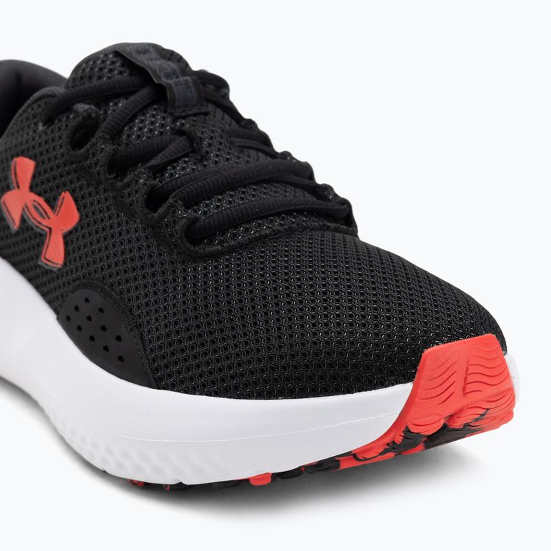 Мъжки маратонки за бягане Under Armour Charged Surge 4 black/anthracite/racer red 7