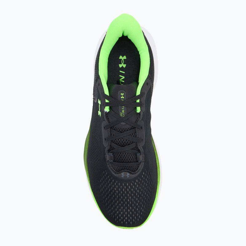 Мъжки обувки за бягане Under Armour Innfinite Pro 2 black/hyper green/hyper green 5