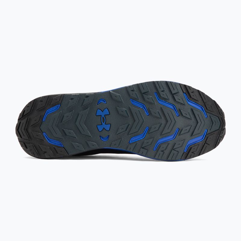 Мъжки маратонки за бягане Under Armour Charged Bandit Trail 3 антрацит/черно/кралско синьо 4