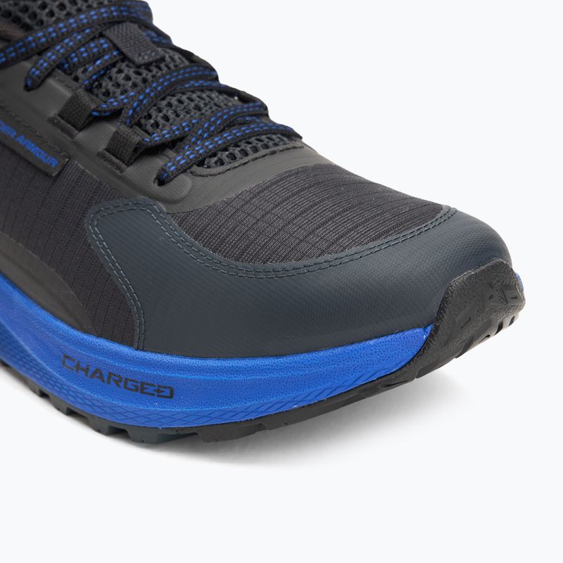 Мъжки маратонки за бягане Under Armour Charged Bandit Trail 3 антрацит/черно/кралско синьо 7