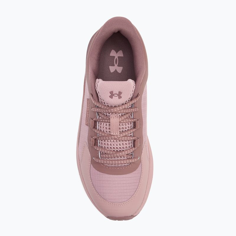 Дамски обувки за бягане Under Armour Charged Bandit Trail 3 tourmaline pink/maroon mist/tourmaline pink 5