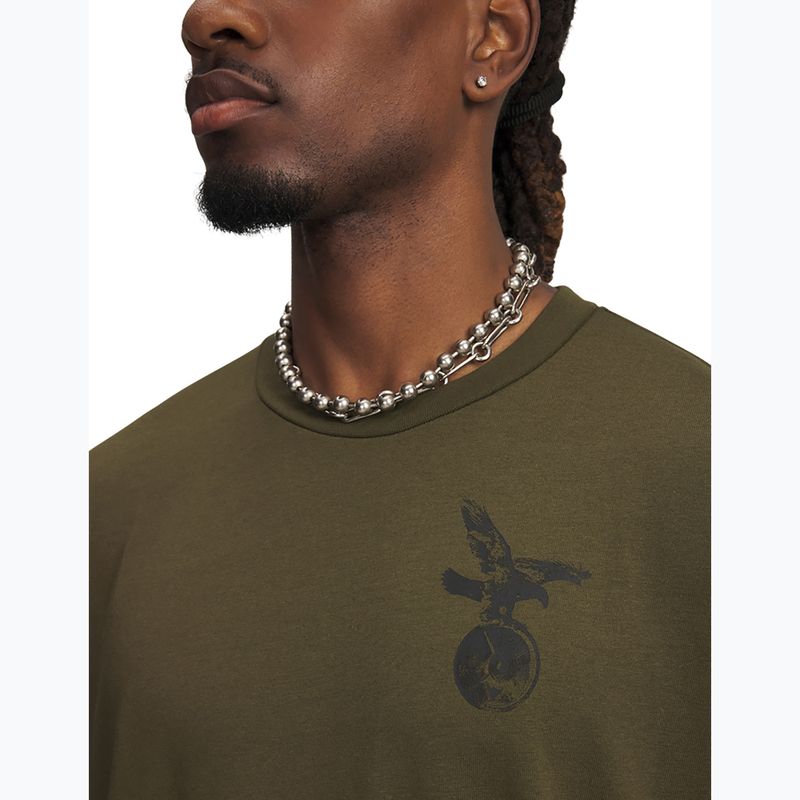 Мъжка тениска за тренировка Under Armour Project Rock Q4 expedition green/black 3