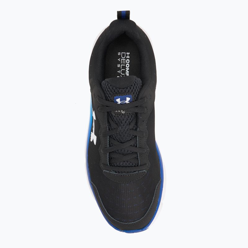 Мъжки обувки за бягане Under Armour Charged Assert 10 black/royal/white 5