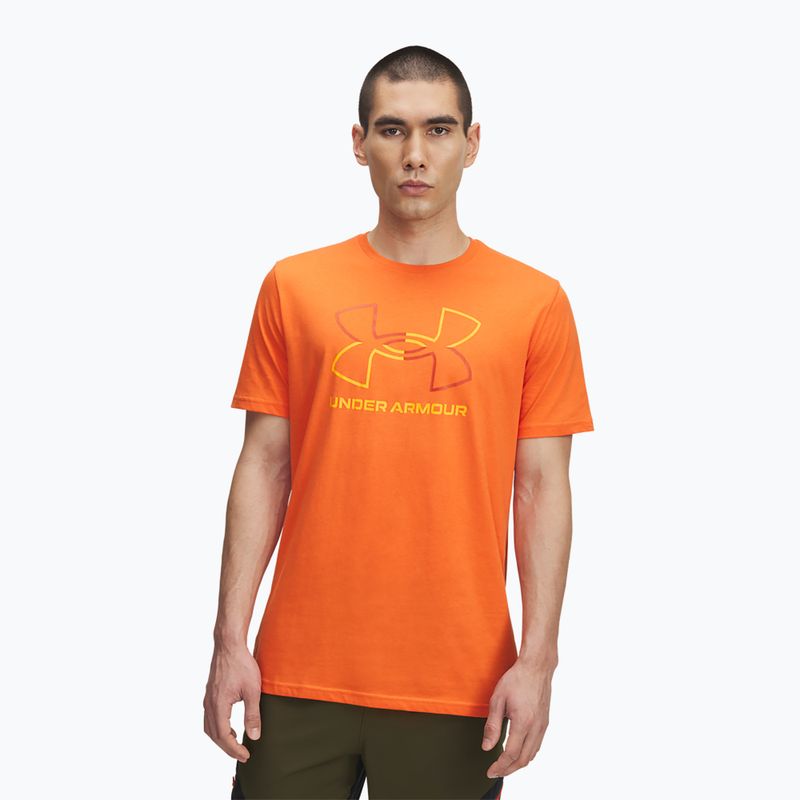 Мъжка тренировъчна тениска Under Armour GL Foundation Update orange base/surplus orange/squad orange