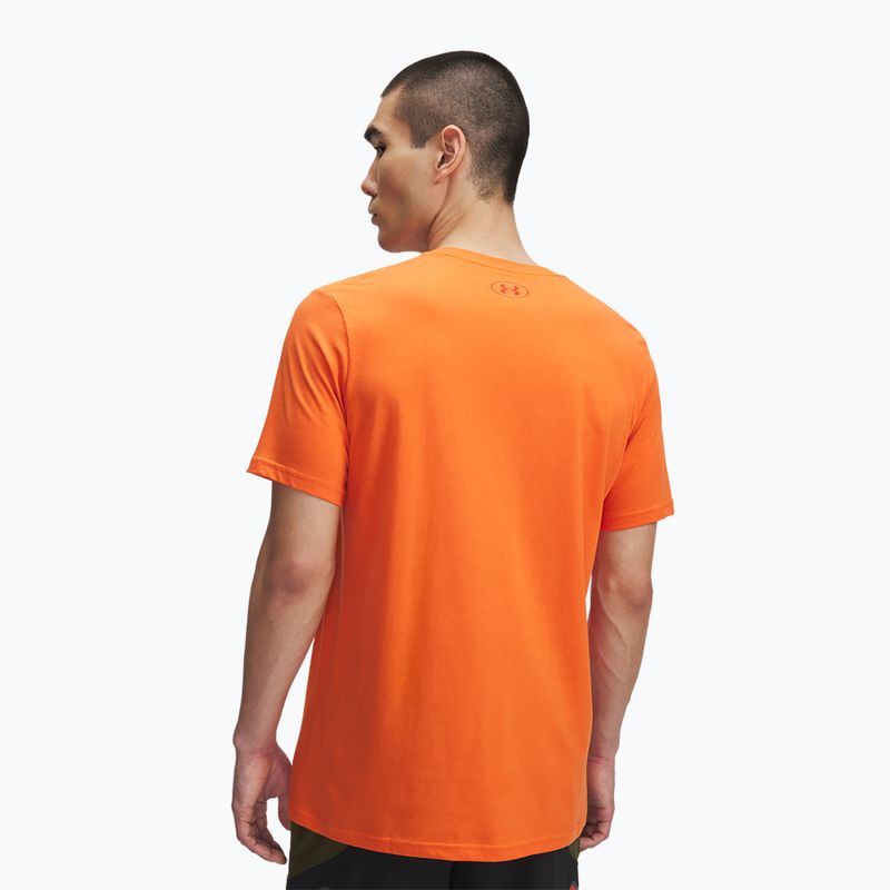 Мъжка тренировъчна тениска Under Armour GL Foundation Update orange base/surplus orange/squad orange 2