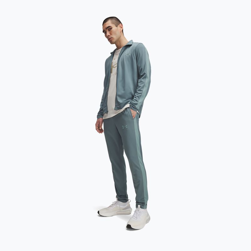 Мъжки анцуг Under Armour UA Knit Track Suit jasper blue/serpentine/serpentine