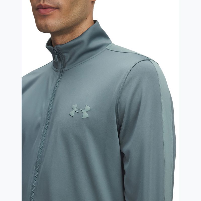 Мъжки анцуг Under Armour UA Knit Track Suit jasper blue/serpentine/serpentine 3