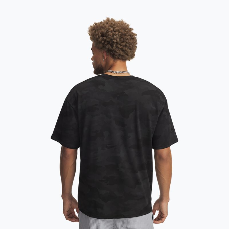 Мъжка тениска за тренировка Under Armour HTW Athletic Dept AOP black/white 2