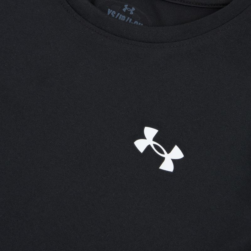 Детска тренировъчна тениска  Under Armour Tech SSC SS black/white 3