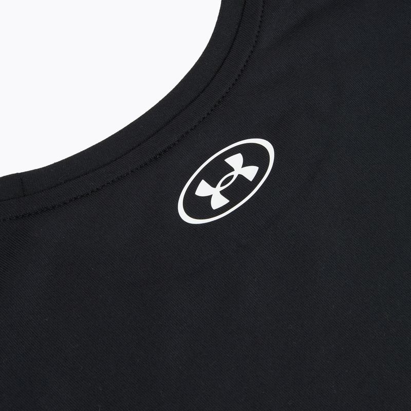 Детска тренировъчна тениска  Under Armour Tech SSC SS black/white 4