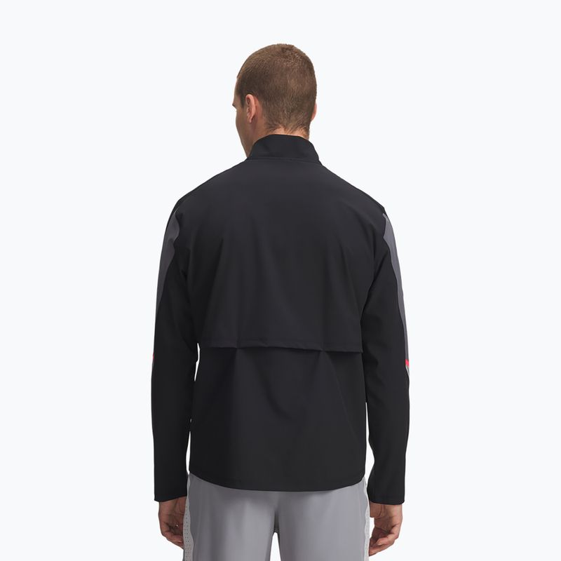 Мъжко яке за бягане Under Armour Velociti Storm black/castlerock/reflective 2