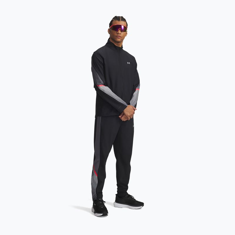 Мъжки панталони за бягане Under Armour Velociti Storm black/castlerock/reflective 2