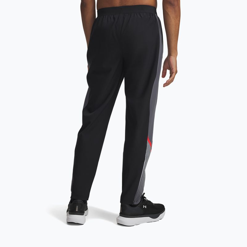 Мъжки панталони за бягане Under Armour Velociti Storm black/castlerock/reflective 3