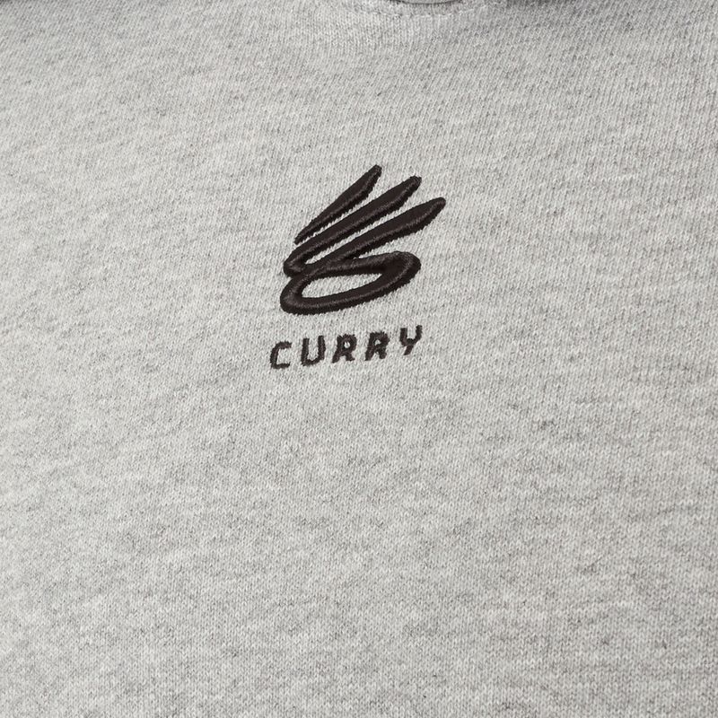 Under Armour Curry Splash Hoodie summit white / black 3