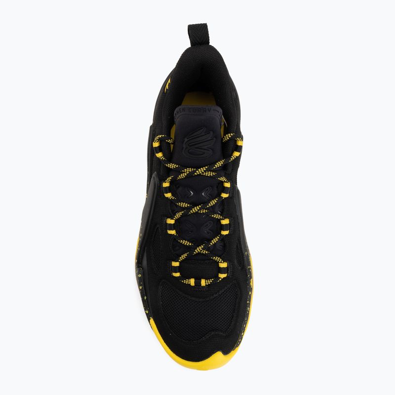 Баскетболни обувки Under Armour Curry 13 black/yellow 5
