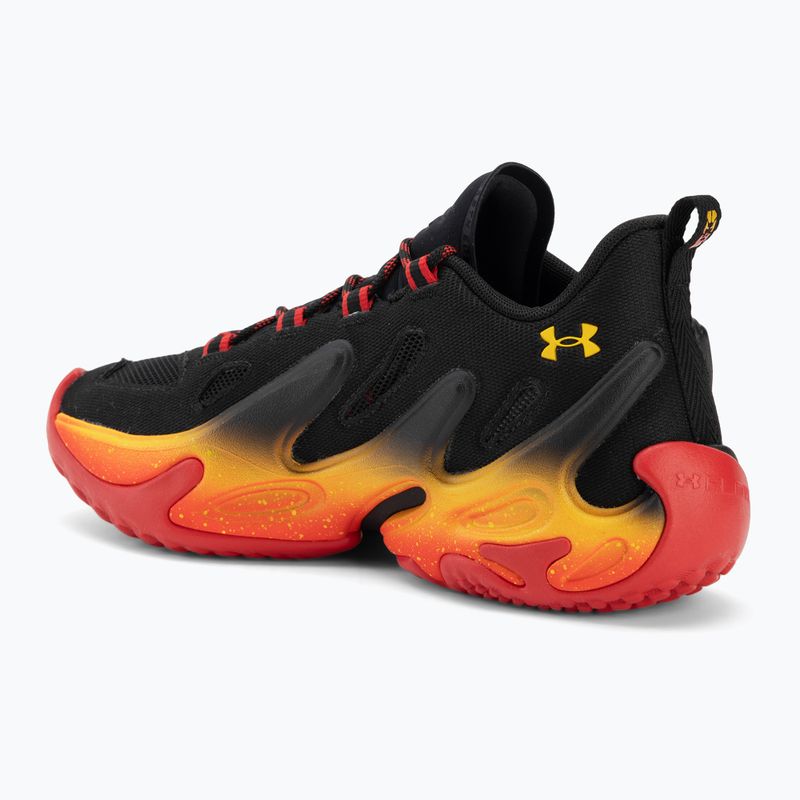 Баскетболни обувки Under Armour Curry 13 black/red/campus gold 3