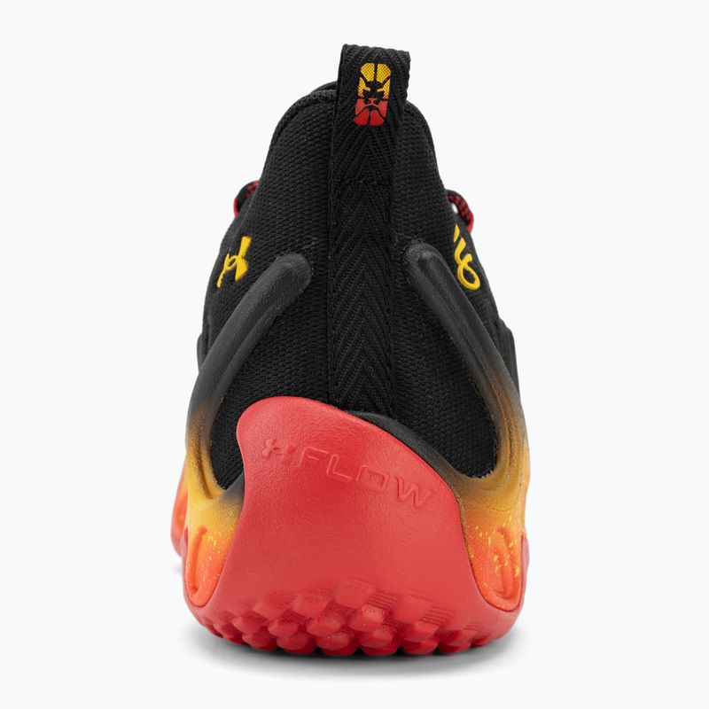 Баскетболни обувки Under Armour Curry 13 black/red/campus gold 6