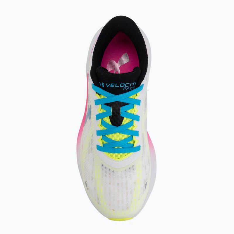 Дамски обувки за бягане Under Armour Velociti Pace white/black/royal 5