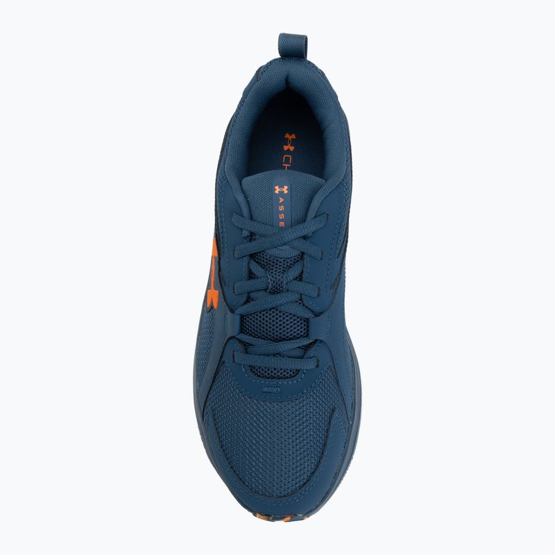 Мъжки обувки за бягане Under Armour Assert 11 wham blue/hyper green/white 5