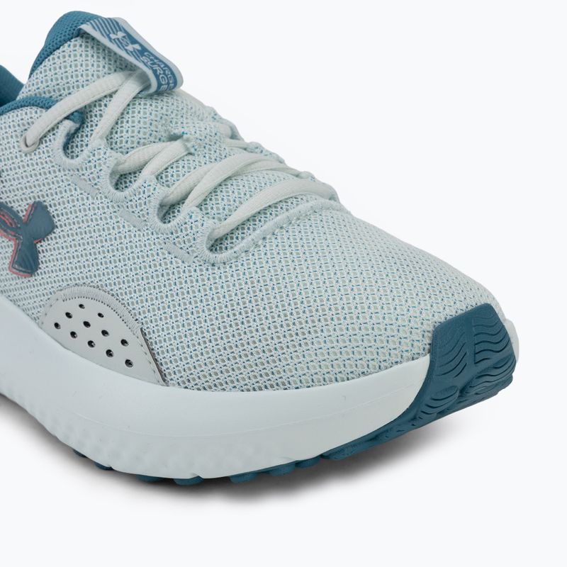 Дамски обувки за бягане Under Armour Charged Surge 4 illusion green/black/illusion green 7