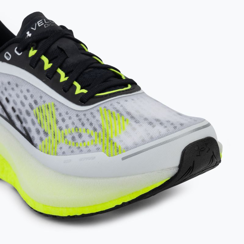 Дамски обувки за бягане Under Armour Velociti Distance white/valiant green/black 7