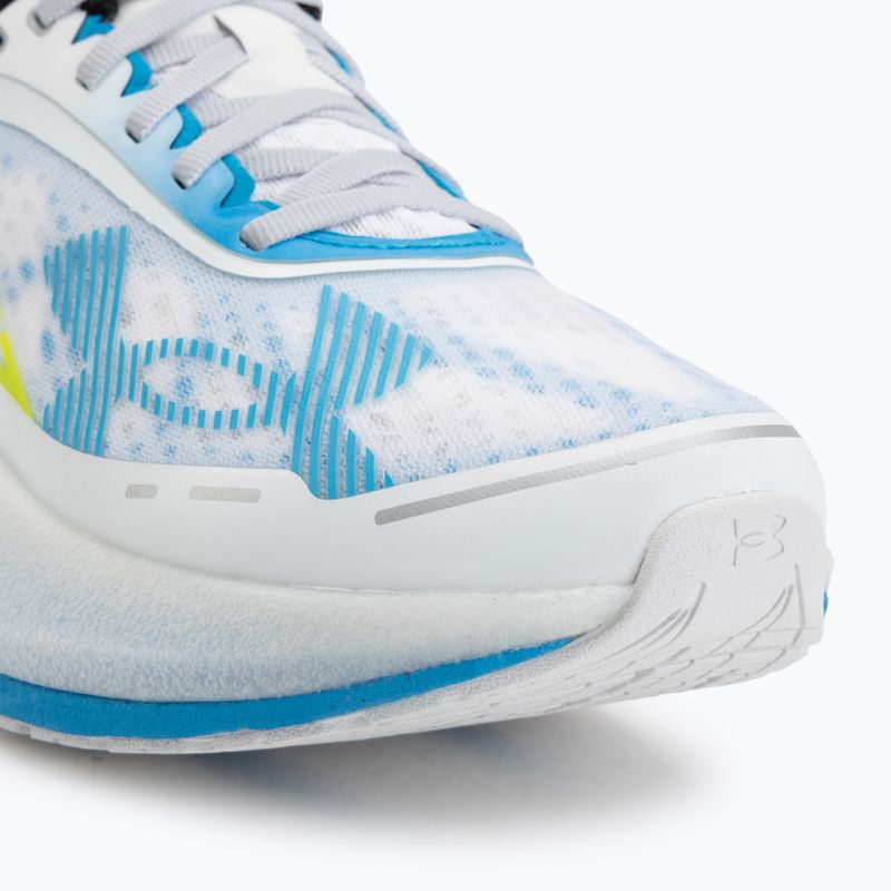 Дамски обувки за бягане Under Armour Velociti Distance white/orange bloc/metallic silver 7