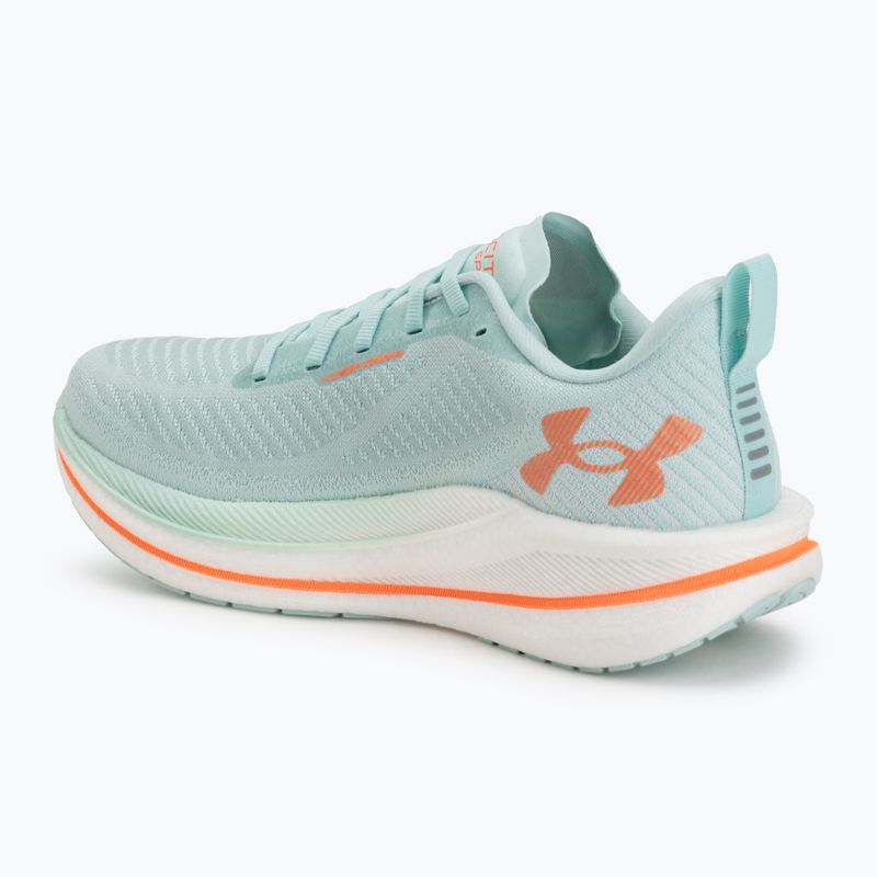 Дамски обувки за бягане Under Armour Velociti SPD refresh mint/castlerock 3