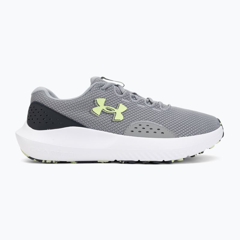 Мъжки обувки за бягане Under Armour Charged Surge 4 steel/steel/black 2