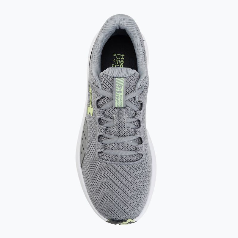Мъжки обувки за бягане Under Armour Charged Surge 4 steel/steel/black 5