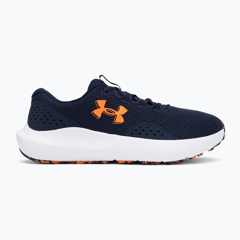 Мъжки обувки за бягане Under Armour Charged Surge 4 midnight navy/midnight navy/white 2