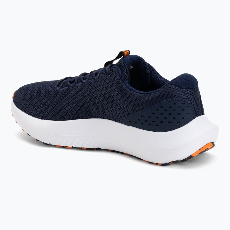 Мъжки обувки за бягане Under Armour Charged Surge 4 midnight navy/midnight navy/white 3