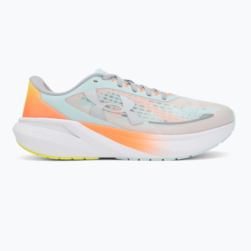 Мъжки обувки за бягане Under Armour Velociti Pace refresh mint/electric tangerine/mod grey 2