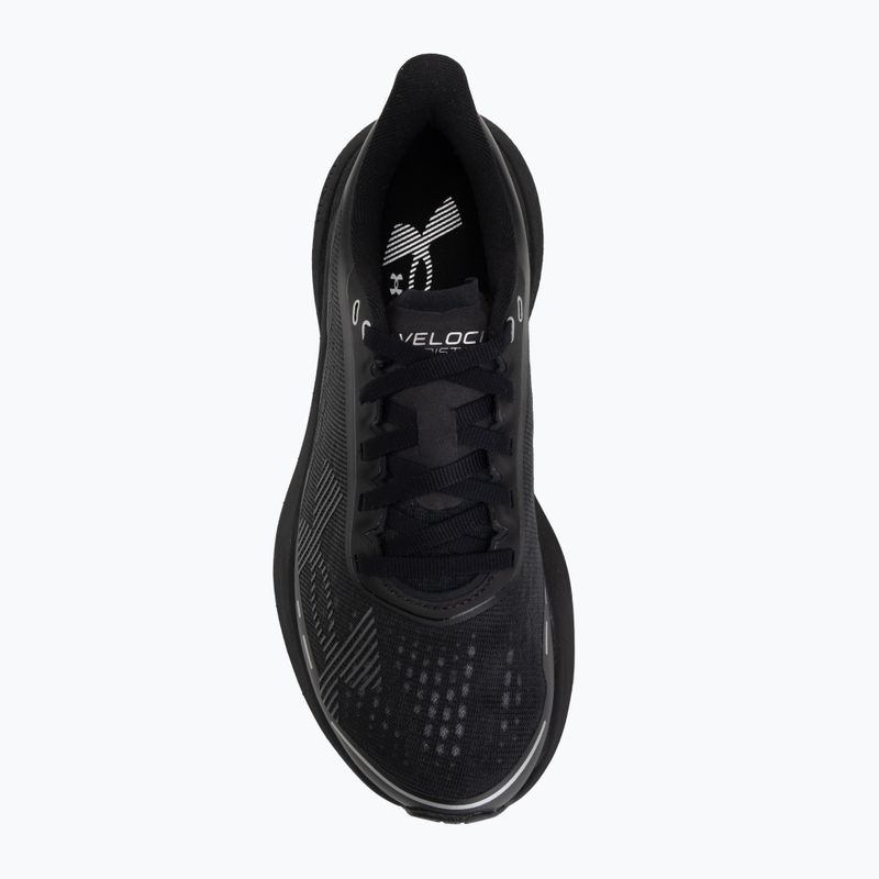 Дамски обувки за бягане Under Armour Velociti Distance black/black/metallic silver 5