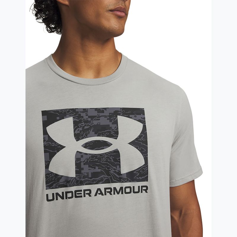 Мъжка тениска за тренировка Under Armour ABC Camo Boxed Logo titanium/black 3