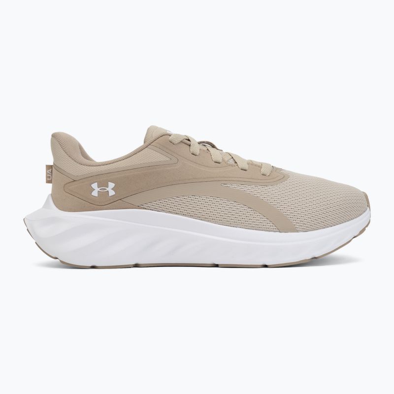 Мъжки обувки за бягане Under Armour Ascend khaki base/summit white/castlerock 2