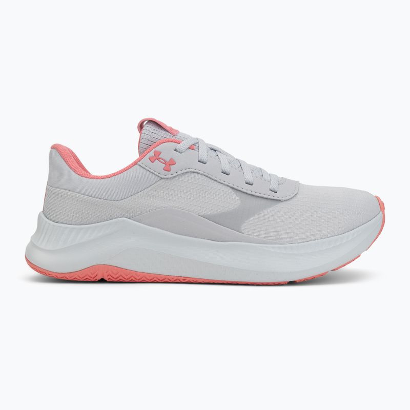 Дамски обувки за тренировка Under Armour Aurora 3 halo grey/halo grey/bittersweet pink 2