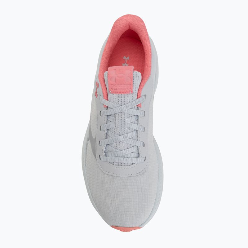 Дамски обувки за тренировка Under Armour Aurora 3 halo grey/halo grey/bittersweet pink 5