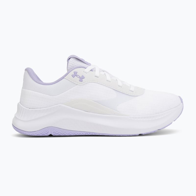 Дамски обувки за тренировка Under Armour Aurora 3 white/white/purple crest 2
