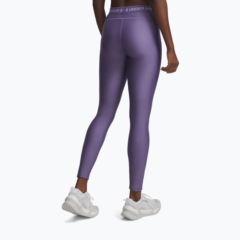 Дамски клин за тренировка Under Armour HeatGear purple luxe/purple crest 3