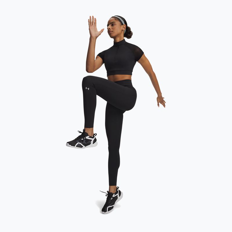 Дамски тренировъчен клин Under Armour Vanish Elite Leggings ultimate black/metallic silver 2