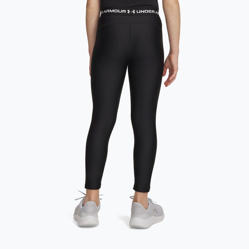Детски клин Under Armour HeatGear Leggings black/white 3