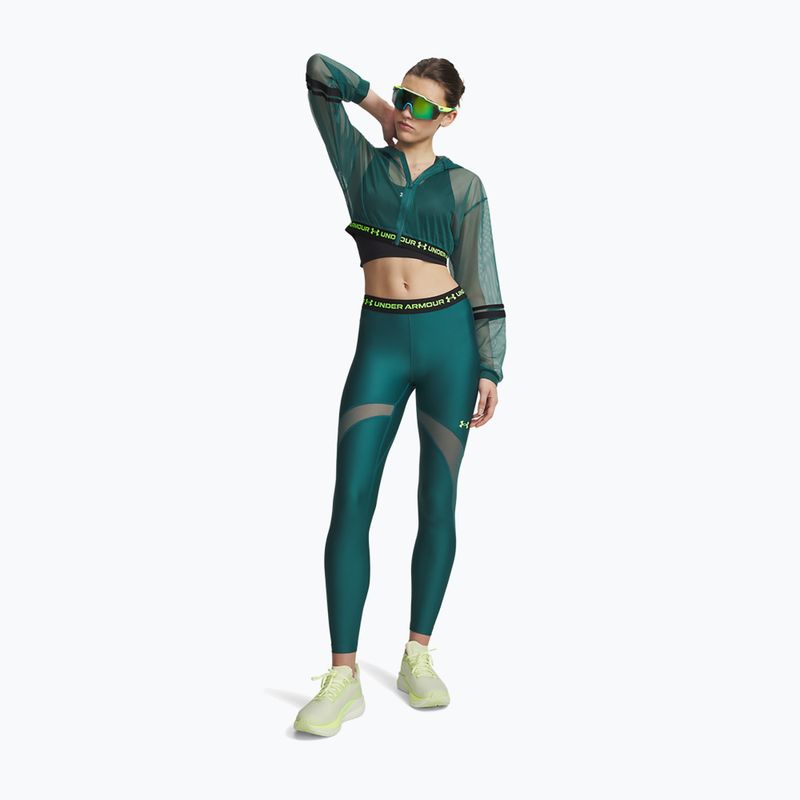 Мъжки клин за тренировка Under Armour HeatGear Mesh rack green/hyper green 2